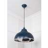 Smooth Nickel Harborne Pendant in Dusk