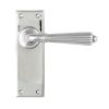 Polished Chrome Hinton Lever Latch Set