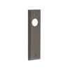 Burlington II Lever Plate Choices Latch Dark Bronze - By Frelan Hardware - BUR450DB