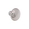 Mushroom 38mm Cupboard Knob Polished Nickel
