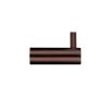 Zoo Hardware Single Coat Hook without Rose - Bronze