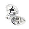 Polished Chrome 63mm Prestbury Mortice/Rim Knob Set