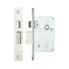 Zoo Hardware British Standard 5 Lever Sashlock - 64mm - Satin Stainless