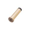 Opal Knurlmond Door Stop Satin Brass