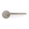 Valli W.W Lever on Round Rosette - Satin Nickel PVD