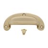 Traditional Cup Pull Polished Brass