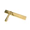 Polished Brass Newbury Slimline Lever Espag. Latch Set