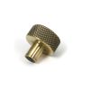 Aged Brass Brompton Cabinet Knob - 25mm (No rose)
