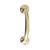 Zoo Hardware Victorian Bow Handle - 6" - Polished Brass