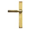 Aged Brass Brompton Slimline Lever Espag. Latch Set