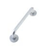 Aluminium 19mm D Shape Pull handle Rose Fixing SAA Finish 150x19mm Satin Anodised Aluminium - By Frelan Hardware - J1056