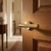Complete Bari Door Handle Pack - Internal Doors - Satin Brass - 64mm / 4-inch Hinges - JE-D1A-SB