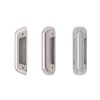 Zoo Hardware Anti Ligature Pull Handle 100mm CTC (150mm) Back to Back Fix (When using 1 x ZS-ALP100GS-SSS + 1 x ZS-ALP100BF-SSS)- Satin St. Steel - Half Set - Stainless Steel