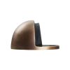 Oval Floor Mounted Door Stop - Antique Brass