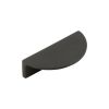 Burlington 80mm Dark Bronze Half Moon Cabinet Handle - By Frelan Hardware - BUR610DB