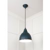 White Gloss Brindley Pendant in Dingle