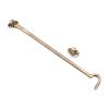Silent Cabin Hook 12" - 300mm Antique Brass