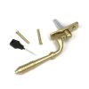 Satin Brass Reeded Espag - RH