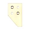 Zoo Hardware Sash Strike Plate for Sash Stop - Brass