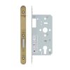 Zoo Hardware 2 Piece - DIN euro deadlock - backset 55mm - radius - Antique Brass