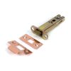 Polished Bronze 4" Heavy Duty Latch