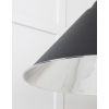 Smooth Nickel Hockley Pendant in Elan Black