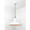 Smooth Copper Frankley Pendant in Flock