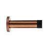 Zoo Hardware Door stop - cylinder - 70mm projection with rose - Bronze