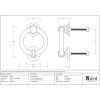 Black 4" Ring Door Knocker
