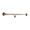 Silent Cabin Hook 12" - 300mm Antique Brass