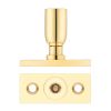 Zoo Hardware Locking Casement Stay Pin - Polished Brass