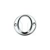 Zoo Hardware Euro Profile Escutcheon - Chrome