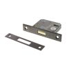 Atlantic 3 Lever Key Deadlock [CE] 3" - Black Nickel