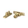 Satin Brass Mushroom Brighton Fastener - Narrow (Square)
