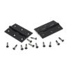Black 3" Butt Hinge (pair)