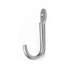 Satin Chrome Traditional Coat Hook