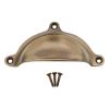 Cottage Cup Pull Antique Brass