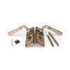 Polished Bronze Newbury Lever Euro Lock Set