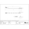 Satin Marine SS (316) 12" Reeded Stay