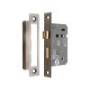 2.5" CE 3 Lever Bathroom Lock FD60 - Aged Brass
