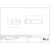 Touch Latch for Pocket Doors Kits 42692 & 42693