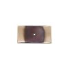 Rectangle Backplate for Cupboard Knobs Aged Brass