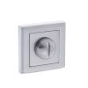 STATUS WC Turn and Release on Square Rose - Satin Chrome