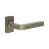 CR-104 Antique Brass Multi Point Rectangular Rose Door Handle - By Frelan Hardware - CR-104D4AB