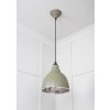 Smooth Nickel Brindley Pendant in Tump