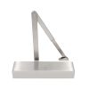 Zoo Hardware Adjustable Size 3 to 6 Door Closer - Stainless Steel