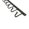 Iron coat hook Twisted 6 leg - Pewter