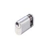 Zoo Hardware V5 45mm oval Single Cylinder Keyed to Differ - Satin