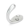 Satin Chrome Celtic Single Robe Hook