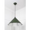 Hammered Nickel Hockley Pendant in Heath